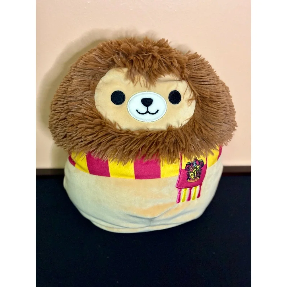 Squishmallows Harry Potter Gryffindor Lion 8 Inch Plush Wizarding World Kellytoy